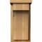 Ekena Millwork Huntington Rough Sawn Corbel w/Backplate, Western Red Cedar, 8"W x 8"D x 16"H COR08X08X16HUN01RWR - alternate 2